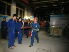 動(dòng)力公司、面一車間分別舉行防泄漏演練